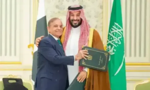 PM Shehbaz, Saudi crown prince discuss Iran-US talks, stress peace process must not be undermined PM Shehbaz, Saudi crown prince discuss Iran-US talks, stress peace process must not be undermined