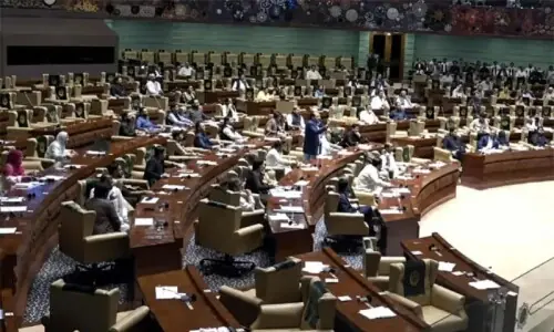 Sindh Assembly begins post-budget debate amid opposition protest