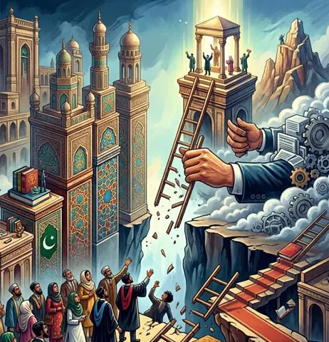 Universities are raising the bar, but removing the ladder Universities are raising the bar, but removing the ladder