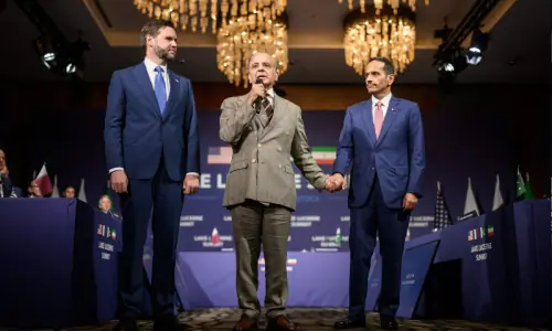 'Peace requires give and take': Vance, Shehbaz & Al Thani address summit opening ceremony ahead of talks in Burgenstock 'Peace requires give and take': Vance, Shehbaz & Al Thani address summit opening ceremony ahead of talks in Burgenstock