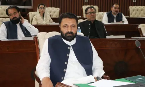 PPP's Amjad Hussain elected as GB chief minister after members take oath PPP's Amjad Hussain elected as GB chief minister after members take oath