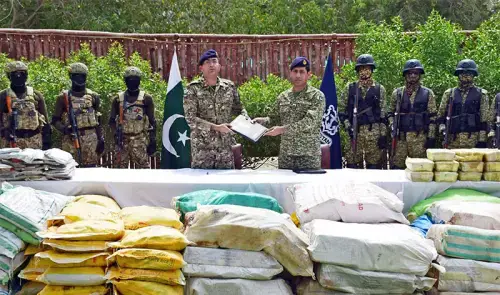 Pakistan Navy, Coast Guards intercept major drug shipment near Gwadar