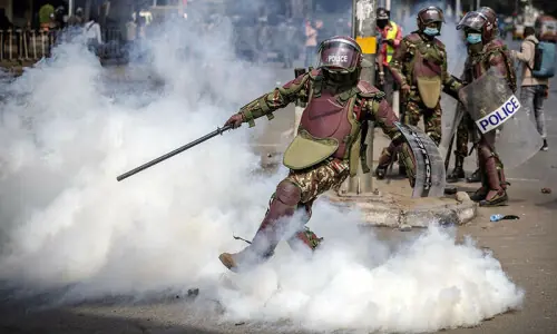 Kenya police violence victims say compensation promise a 'smokescreen' Kenya police violence victims say compensation promise a 'smokescreen'