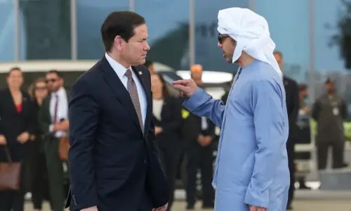 Rubio commits to UAE security, discusses Iran-US deal with Emirati leader Rubio commits to UAE security, discusses Iran-US deal with Emirati leader