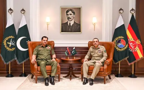 CDF Munir, Libyan military leader stress importance of strengthening bilateral defence ties