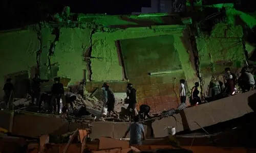 In pictures: Widespread destruction after back-to-back earthquakes in Venezuela