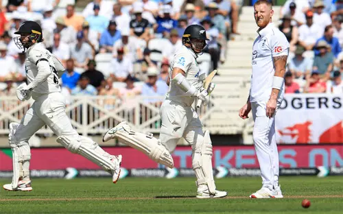 Record Latham, Conway stand gives NZ charge against England