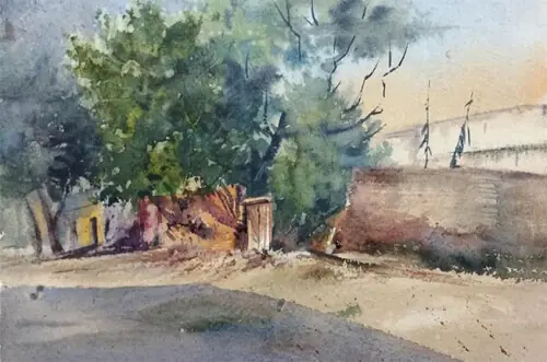 Artist preserves KP’s heritage in challenging watercolour medium Artist preserves KP’s heritage in challenging watercolour medium