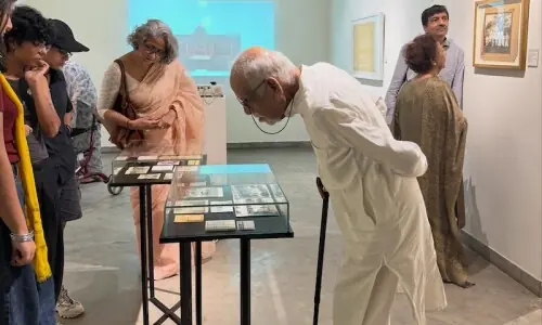 Exhibition Karachi Cartographies allowed you to explore the city through archival maps, documents and art
