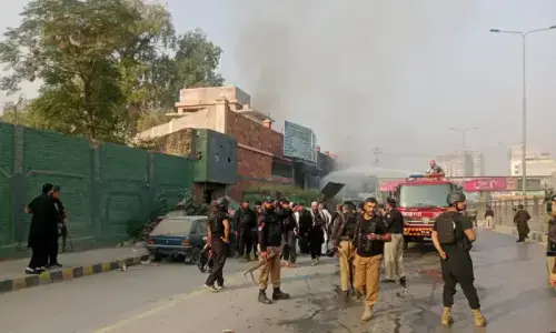 1 killed, 6 others injured in suspected drone strike in Peshawar ouskirts