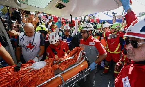 Rescuers dig out Venezuelan man eight days after quakes; death toll nears 2,300 Rescuers dig out Venezuelan man eight days after quakes; death toll nears 2,300