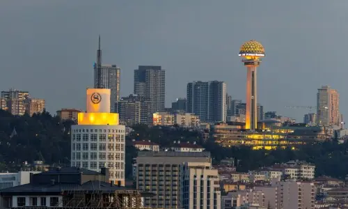 Billboards, cologne and flowers: Turkiye's capital Ankara gets Nato makeover