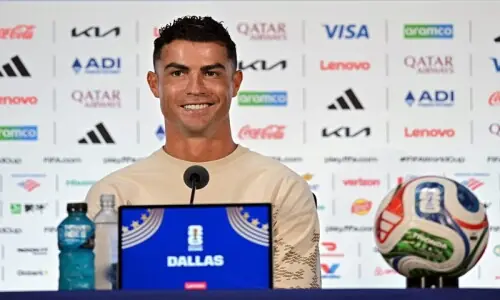 Relaxed Ronaldo admits time is up ahead of Spain clash Relaxed Ronaldo admits time is up ahead of Spain clash