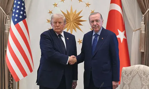 Trump says he will lift Turkey sanctions, decide on selling F-35s Trump says he will lift Turkey sanctions, decide on selling F-35s