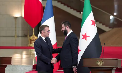 Sharaa seeks French support against Israeli strikes