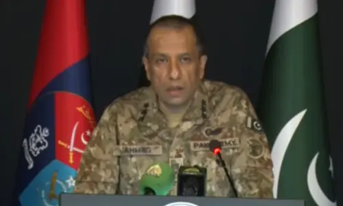 DG ISPR addresses press conference DG ISPR addresses press conference