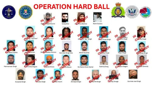 US ‘sting’ nets 24 members of notorious Indian gang US ‘sting’ nets 24 members of notorious Indian gang