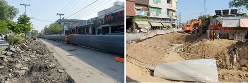 Dug-up roads fuel monsoon fears in Rawalpindi