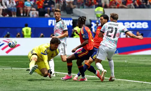 Spain take on France in semis after sinking Belgium 2-1 Spain take on France in semis after sinking Belgium 2-1