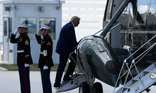 Justice dept subpoenas NYT journalists over Air Force One story Justice dept subpoenas NYT journalists over Air Force One story