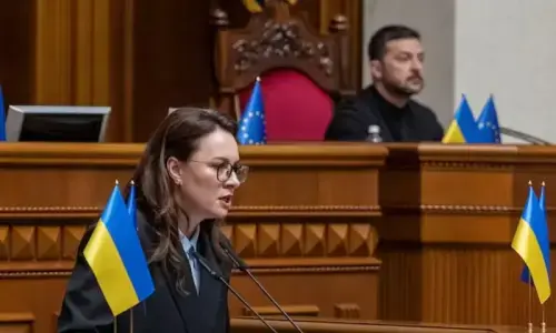 Ukraine's Zelenskiy dismisses Prime Minister Svyrydenko after only a year Ukraine's Zelenskiy dismisses Prime Minister Svyrydenko after only a year