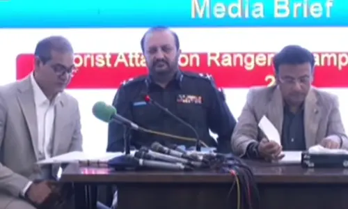 Rangers attack in Karachi planned and facilitated by Afghanistan: police