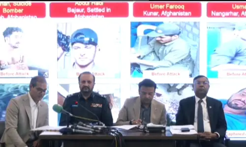 Police say 'mastermind' of Rangers camp attack in Karachi arrested; culprits trained in Afghanistan Police say 'mastermind' of Rangers camp attack in Karachi arrested; culprits trained in Afghanistan