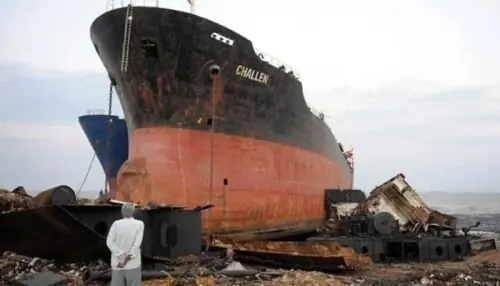 Ship recycling resumes at Gadani after eight years