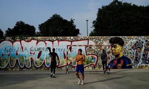 In Lamine Yamal's old neighbourhood, World Cup final against Messi brings pride