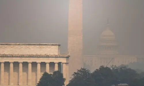 US blames Canada for wildfire smoke US blames Canada for wildfire smoke