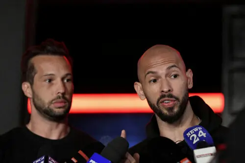 Andrew and Tristan Tate arrested in the US as UK authorities seek extradition