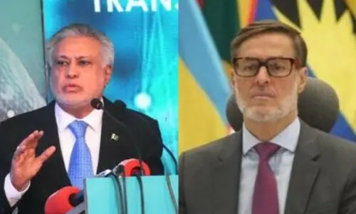 Dar, Venezuelan FM emphasise 'considerable potential' for enhancing economic collaboration Dar, Venezuelan FM emphasise 'considerable potential' for enhancing economic collaboration