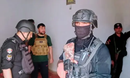 One terrorist killed, 8 others held as joint operation continues in Bannu One terrorist killed, 8 others held as joint operation continues in Bannu