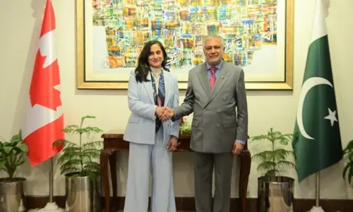 DPM Dar says Islamabad attaches great importance to ties with Ottawa as Canadian FM visits Pakistan DPM Dar says Islamabad attaches great importance to ties with Ottawa as Canadian FM visits Pakistan