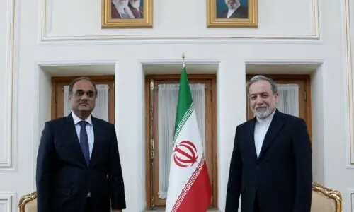 Araghchi identifies peace, security as key goals in relations with Islamabad Araghchi identifies peace, security as key goals in relations with Islamabad