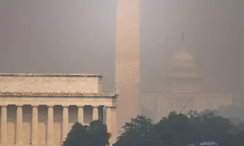Trump seeks damages from Canada over wildfires Trump seeks damages from Canada over wildfires