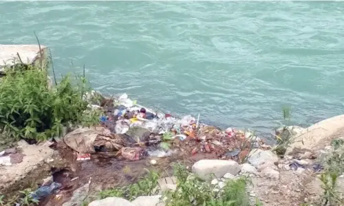 Hazardous medical waste dumped along river in Charsadda Hazardous medical waste dumped along river in Charsadda