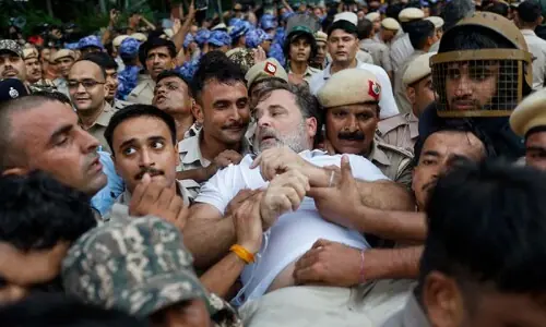 Opposition leader Gandhi demands India PM's resignation over protest crackdown Opposition leader Gandhi demands India PM's resignation over protest crackdown