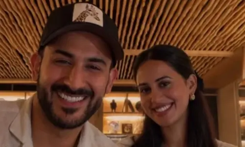 Actors Roma Michael and Shan Baig tie the knot