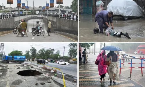 Lahore infrastructure strained with heaviest rainfall of monsoon so far Lahore infrastructure strained with heaviest rainfall of monsoon so far