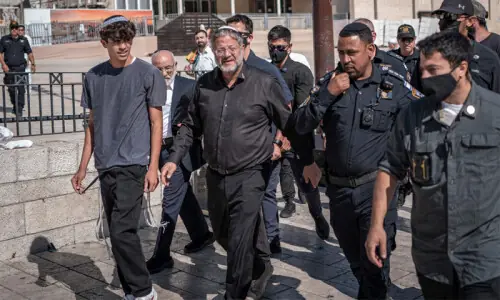 Israeli minister leads hundreds to Al Aqsa mosque Israeli minister leads hundreds to Al Aqsa mosque