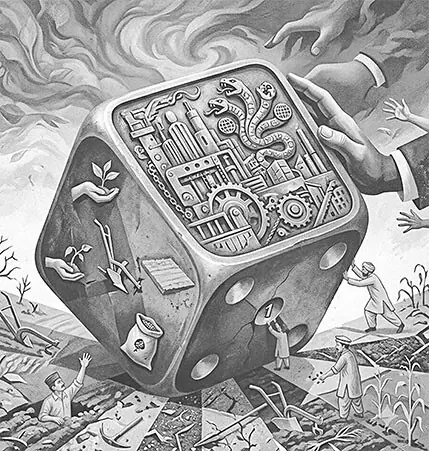 The dice is loaded against farmers The dice is loaded against farmers