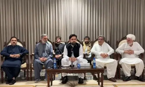 CM Afridi says PTI will unveil future course of action in Aug 5 gathering CM Afridi says PTI will unveil future course of action in Aug 5 gathering