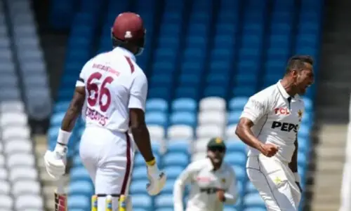 Pakistan seize control but Hope, Joseph fight on as WI reach 303-7 at lunch Pakistan seize control but Hope, Joseph fight on as WI reach 303-7 at lunch