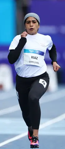 Sprinter Faiqa reflects on  the miss, the record and choosing happiness