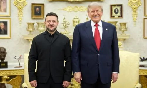Trump, Zelensky discuss Patriot deal, revival of talks with Russia