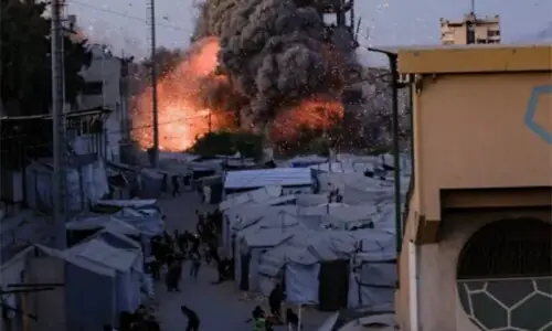 Israel targets mosque in Gaza under &lsquo;Hamas weapons dump&rsquo; pretext