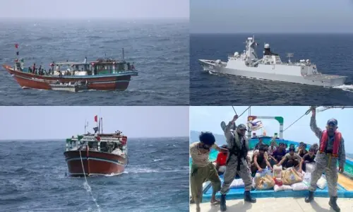 Pakistan Navy rescues 19 crew members of fishing vessel stranded near Gwadar
