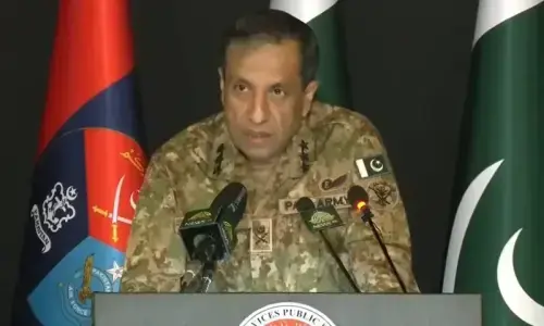 DG ISPR addresses press conference