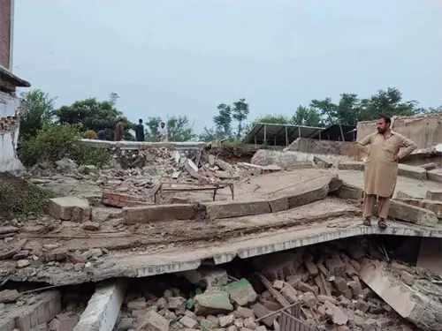 Govt primary school blown up in Bajaur Govt primary school blown up in Bajaur